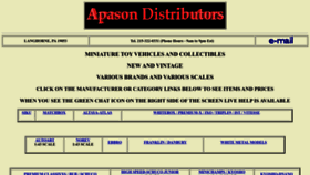 What Apason.com website looked like in 2022 (1 year ago)