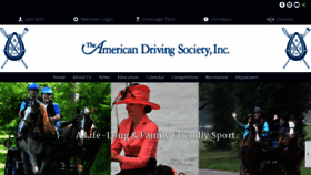 What Americandrivingsociety.org website looked like in 2022 (1 year ago)