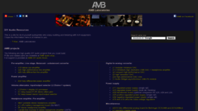What Amb.org website looked like in 2022 (1 year ago)