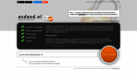 What Asdasd.nl website looked like in 2022 (1 year ago)