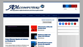 What Amcomputers.org website looked like in 2022 (1 year ago)