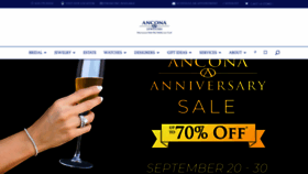 What Anconajewelers.com website looked like in 2022 (1 year ago)