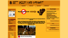 What Alles-und-umsonst.de website looked like in 2022 (1 year ago)
