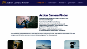 What Actioncameras.co.uk website looked like in 2022 (1 year ago)