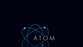 What Atom.com website looked like in 2022 (1 year ago)