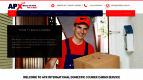 What Apxintl.com.pk website looked like in 2022 (2 years ago)