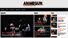 What Animegun.eu website looked like in 2022 (2 years ago)