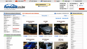 What Autoguide.co.bw website looked like in 2022 (1 year ago)
