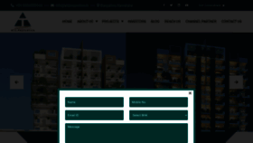 What Atzproperties.in website looked like in 2022 (1 year ago)