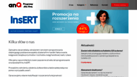 What Anq.pl website looked like in 2022 (1 year ago)
