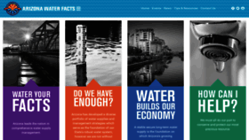 What Arizonawaterfacts.com website looked like in 2022 (1 year ago)