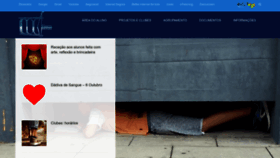 What Aeprado.pt website looked like in 2022 (1 year ago)