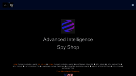 What Advanced-intelligence.com website looked like in 2022 (1 year ago)