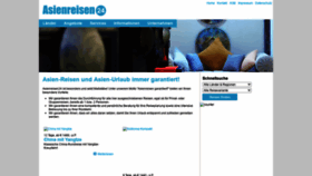 What Asienreisen24.com website looked like in 2022 (1 year ago)