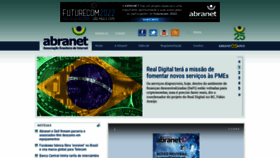 What Abranet.org.br website looked like in 2022 (1 year ago)