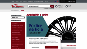 What Autodoplnky.cz website looked like in 2022 (3 years ago)