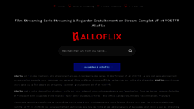 What Alloflix.com website looked like in 2022 (1 year ago)