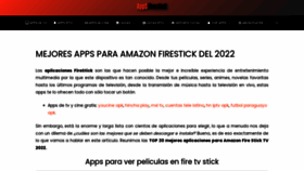 What Appsfirestick.com website looked like in 2022 (1 year ago)