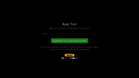 What Agartool.io website looked like in 2022 (1 year ago)