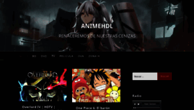 What Animehdl.net website looked like in 2022 (1 year ago)