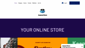What Asansolstore.com website looked like in 2022 (1 year ago)