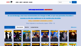 What Animesvostfr.net website looked like in 2022 (1 year ago)