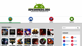 What Apkgamers.org website looked like in 2022 (1 year ago)