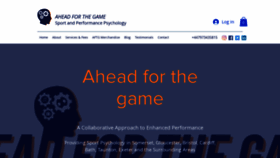 What Aheadforthegame.co.uk website looked like in 2022 (1 year ago)