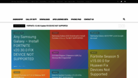 What Apkfix.net website looked like in 2022 (1 year ago)