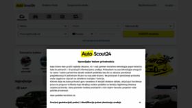 What Autoscout24.hr website looked like in 2022 (1 year ago)