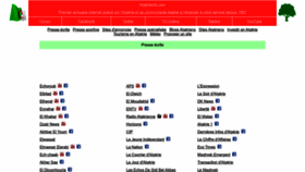What Algerieinfo.com website looked like in 2022 (2 years ago)