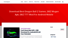What Android4game.com website looked like in 2022 (1 year ago)