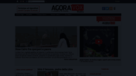 What Agoravox.it website looked like in 2022 (1 year ago)