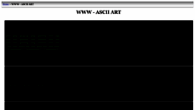 What Ascii.uk website looked like in 2022 (1 year ago)