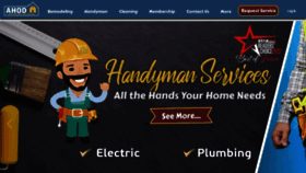 What Ahodcs.com website looked like in 2022 (3 years ago)