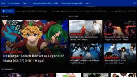 What Anime4mega.net website looked like in 2022 (1 year ago)