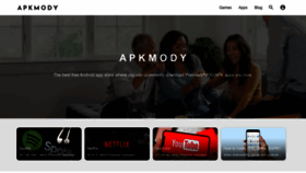 What Apkmody.com website looked like in 2022 (1 year ago)
