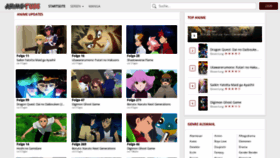 What Anime-tube.tv website looked like in 2022 (1 year ago)