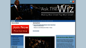 What Askthewiz.info website looked like in 2022 (1 year ago)