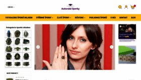 What Autorskesperky.com website looked like in 2022 (1 year ago)