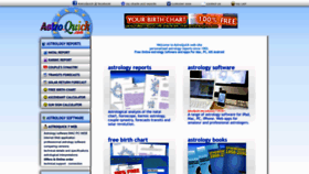 What Astro-quick.com website looked like in 2022 (1 year ago)