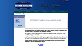What Adalimakina.com website looked like in 2022 (1 year ago)