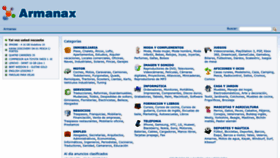 What Armanax.com website looked like in 2022 (1 year ago)