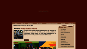 What Armyschoolasr.org.in website looked like in 2022 (1 year ago)