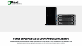 What A2brasil.com.br website looked like in 2022 (2 years ago)
