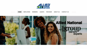 What Alliednational.com website looked like in 2022 (1 year ago)