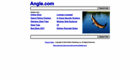 What Angle.com website looked like in 2022 (1 year ago)