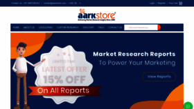 What Aarkstore.com website looked like in 2022 (1 year ago)