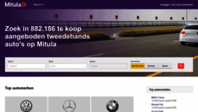 What Auto.mitula.nl website looked like in 2022 (1 year ago)