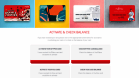 What Activateacard.com.au website looked like in 2022 (1 year ago)